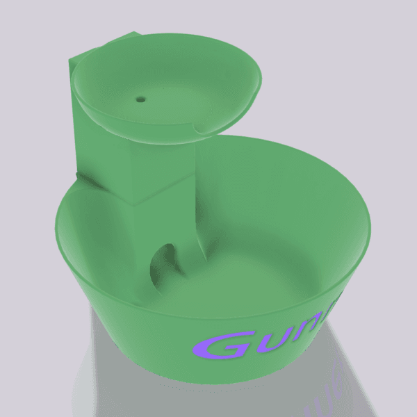 Customizable - Auto Flow Pet Watering Bowl - Medium Size - Additive Manufactured In The U.S.A. - Image 8